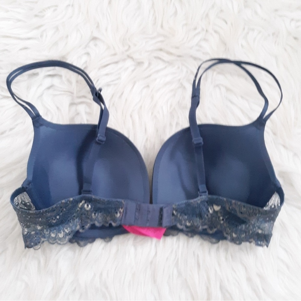 La SENZA Blue Lace Balconette Bra 32D